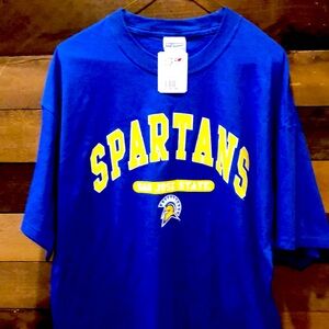Men's Royal San Jose State Spartans Campus T-Shirt